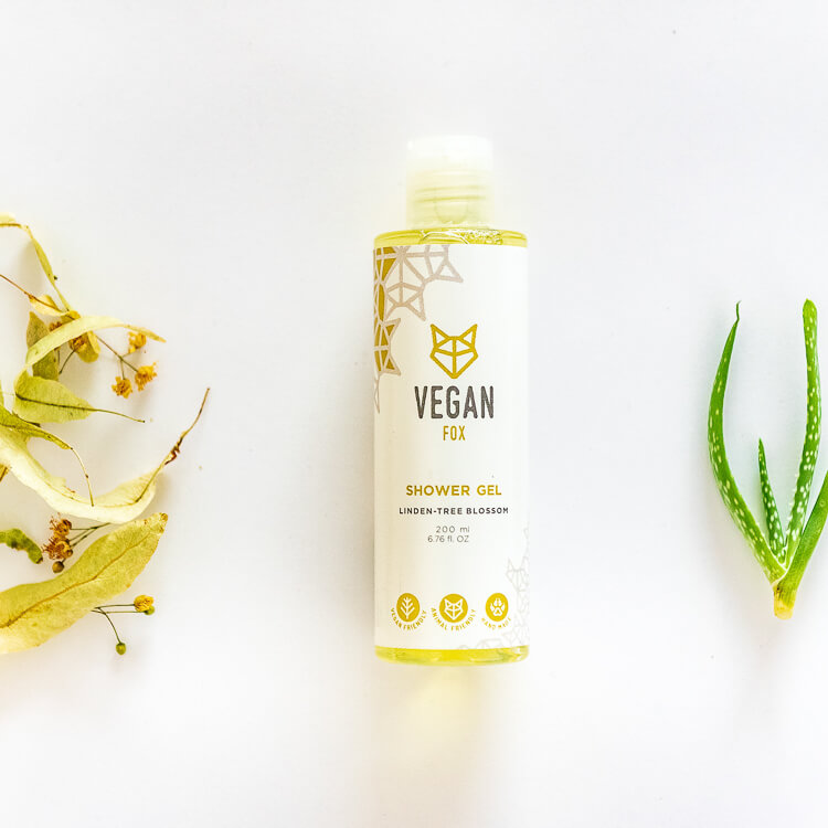 shower-gel-linden-tree-ingredients-vegan Linden tree shower gel vegan fox hand made