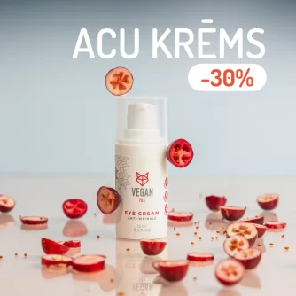 Acu krēms pret grumbām - Vegan Fox akcija