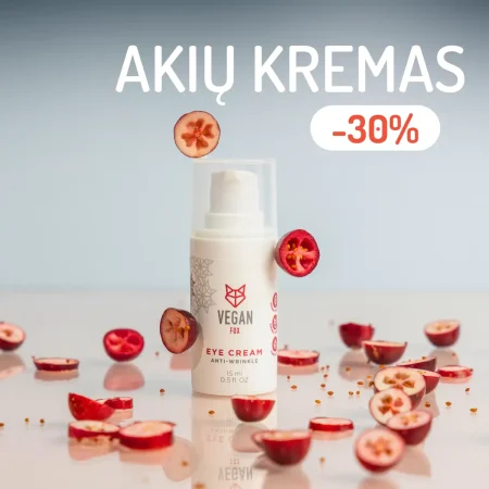 Vegan Fox akiu kremas
